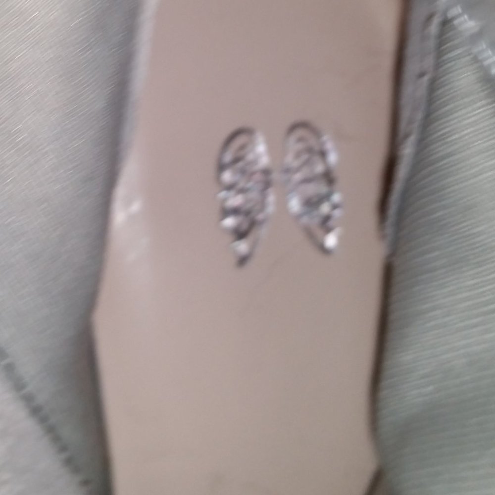 Victoria's Secret  light grey suede wedge booties w/faux fur NWOT - Picture 7 of 7